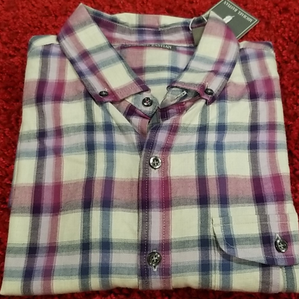 NWT Men's Michael Bastian Casual Long Sleeve Shirt